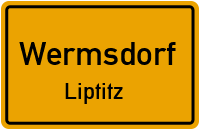 Mühlengasse in WermsdorfLiptitz