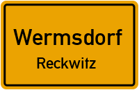 Oschatzer Straße in WermsdorfReckwitz