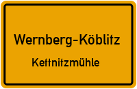 Straßenverzeichnis Wernberg-Köblitz Kettnitzmühle