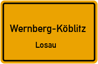 Straßenverzeichnis Wernberg-Köblitz Losau