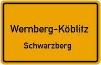 Straßenverzeichnis Wernberg-Köblitz Schwarzberg