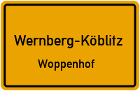 Färberstraße in Wernberg-KöblitzWoppenhof