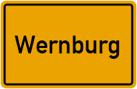 City Sign Wernburg