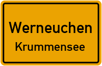 Dammweg in WerneuchenKrummensee