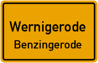 Burgstraße in WernigerodeBenzingerode