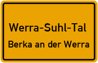 Poststraße in Werra-Suhl-TalBerka an der Werra
