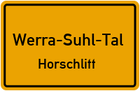 Am Bürgerhaus in Werra-Suhl-TalHorschlitt
