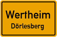 Felderstraße in 97877 Wertheim (Dörlesberg)