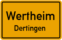 Dorfgrabenweg in 97877 Wertheim (Dertingen)