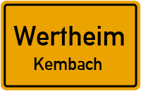 Straßenverzeichnis Wertheim Kembach