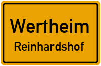 Straßenverzeichnis Wertheim Reinhardshof