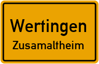 Wertinger Straße in 86637 Wertingen (Zusamaltheim)