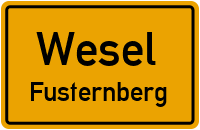 Dinslakener Landstraße in WeselFusternberg