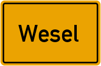 Wesel in Nordrhein-Westfalen