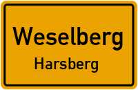 Denkmalstraße in WeselbergHarsberg