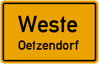 Straßenverzeichnis Weste Oetzendorf