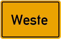 Weste in Niedersachsen