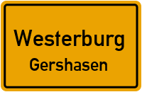 Am Häuserberg in WesterburgGershasen