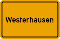 Westerhausen in Sachsen-Anhalt