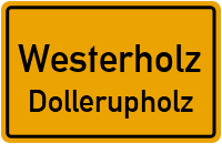 Meiereistraße in WesterholzDollerupholz