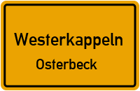 Osterbecker Straße in WesterkappelnOsterbeck