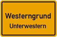 Gartenstraße in WesterngrundUnterwestern