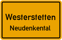 Straßenverzeichnis Westerstetten Neudenkental