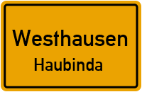 Im Dorf in WesthausenHaubinda