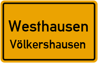 Völkershauser Postweg in WesthausenVölkershausen
