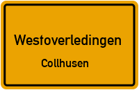 Straßenverzeichnis Westoverledingen Collhusen
