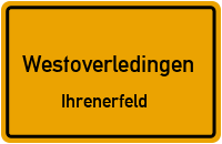 Grüne Straße in WestoverledingenIhrenerfeld