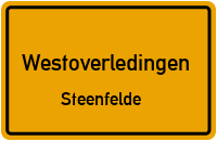 Straßenverzeichnis Westoverledingen Steenfelde