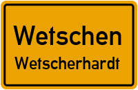 Hoher Weg in WetschenWetscherhardt