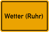 Wo liegt Wetter (Ruhr)?