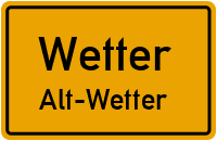 Trappenstraße in WetterAlt-Wetter
