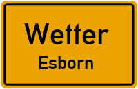 Esborner Straße in 58300 Wetter (Esborn)