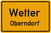 Kalkwiesenweg in WetterOberndorf
