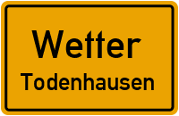 Hauptstraße in WetterTodenhausen