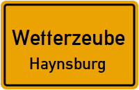 Brücke Haynsburg in WetterzeubeHaynsburg