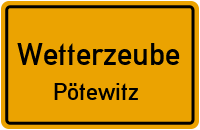 Grundweg in WetterzeubePötewitz
