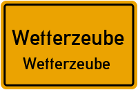 Weißenborner Straße in WetterzeubeWetterzeube