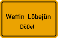 Alte Kohlenstraße in Wettin-LöbejünDößel