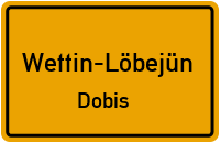 an Der Johanniskirche in 06193 Wettin-Löbejün (Dobis)