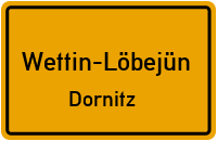 Am Brunnen in Wettin-LöbejünDornitz