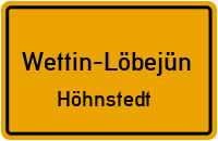 Sackgasse in Wettin-LöbejünHöhnstedt