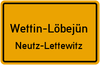 Friedhofsweg in Wettin-LöbejünNeutz-Lettewitz