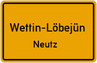 an Der B 6 in 06193 Wettin-Löbejün (Neutz)