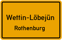 Am Wettiner Weg in Wettin-LöbejünRothenburg