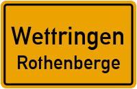 Rothenberge in WettringenRothenberge