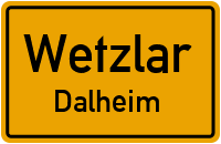 Hohe Straße in WetzlarDalheim